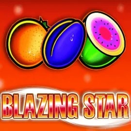 Blazing Star by Merkur Gaming, showcased at luckytwicescasino.com – game logo