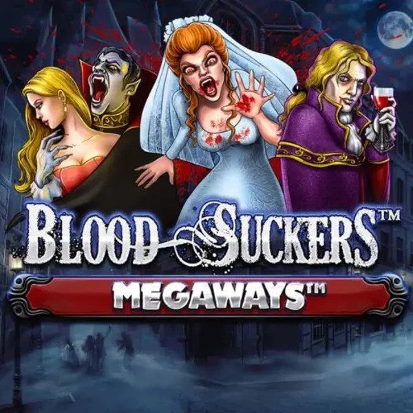 Blood Suckers Megaways slot visual from Red Tiger Gaming available on luckytwicescasino.com