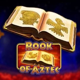 Book of Aztec game by Amatic Industries – logo hosted on Lucky Twice Casino