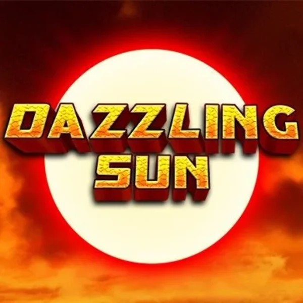 Slots logo of Dazzling Sun from Win Studios at Lucky Twice Casino