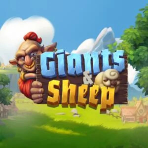 Giants and Sheep logo by Relax Gaming at Lucky Twice Casino