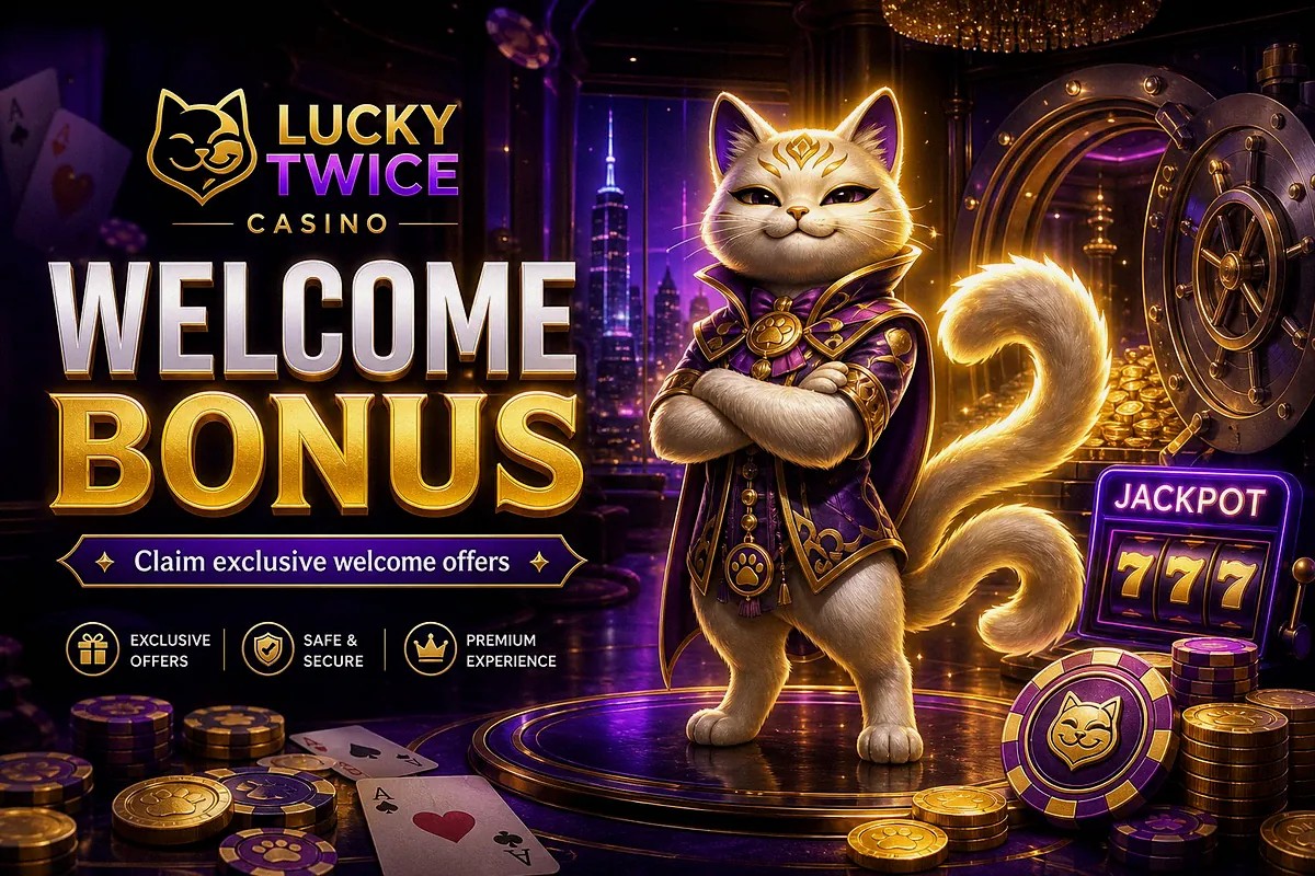 Lucky Twice Welkomst