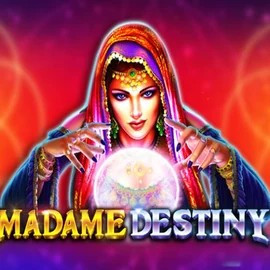 Madame Destiny by Pragmatic Play, showcased at luckytwicescasino.com – game logo