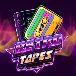 Retro Tapes logo by Push Gaming Lucky Twice Casino