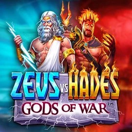Official Slots logo: Zeus vs Hades: Gods of War by Pragmatic Play at Lucky Twice Casino
